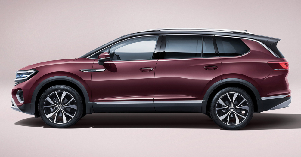 Volkswagen Talagon nh&igrave;n từ b&ecirc;n sườn