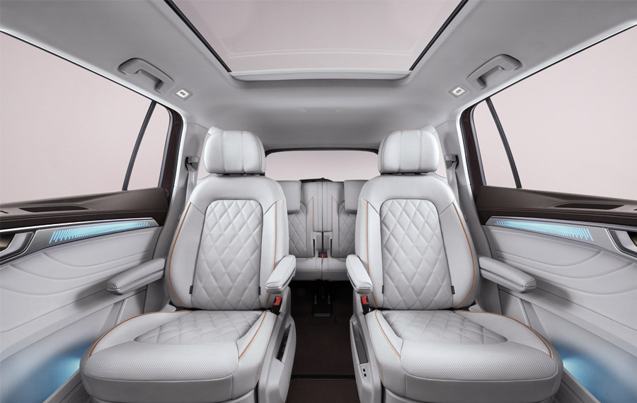 2 ghế thương gia của Volkswagen Talagon