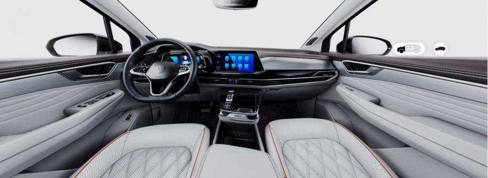 Nội thất b&ecirc;n trong Volkswagen Talagon