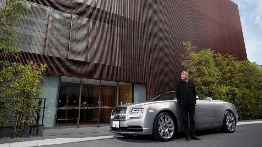 Chiếc Rolls-Royce Dawn n&agrave;y mang chi tiết thiết kế lấy cảm hứng từ dinh thự The Kita ở Tokyo, Nhật Bản