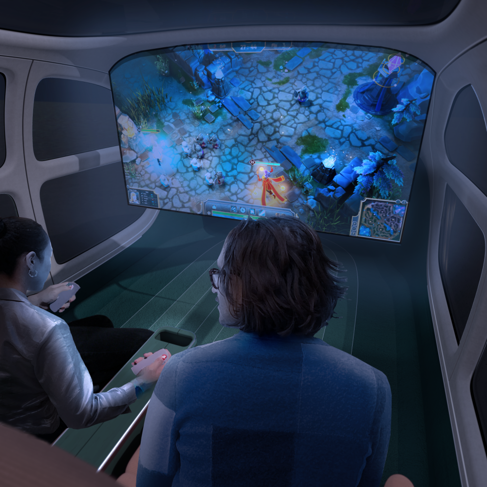 Kh&ocirc;ng gian đa chức năng b&ecirc;n trong IM AIro