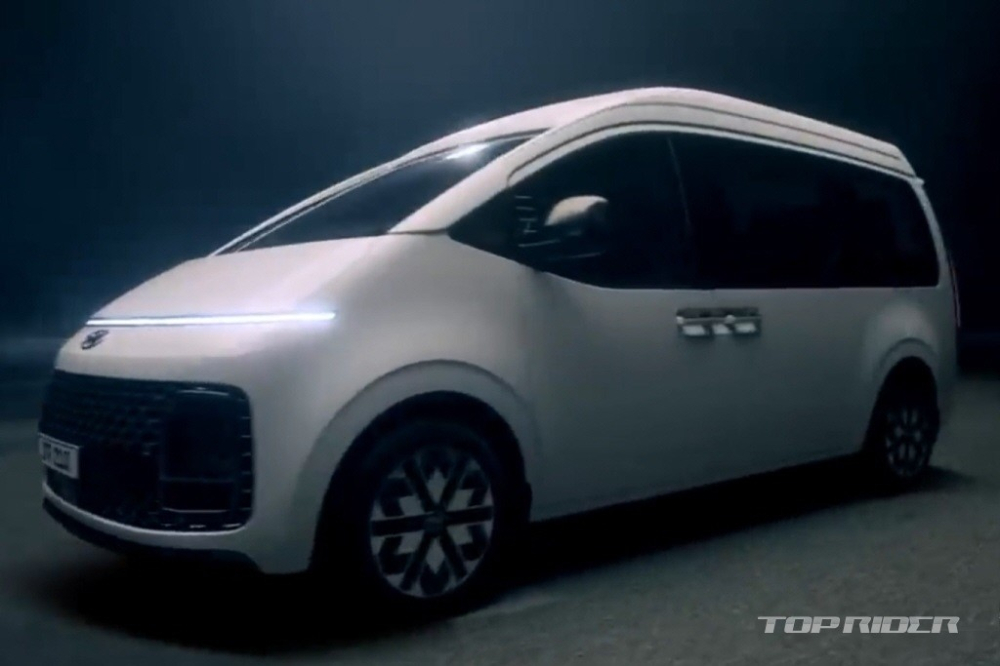 Hyundai Staria Limousine 2021 được h&eacute; lộ trước khi ra mắt