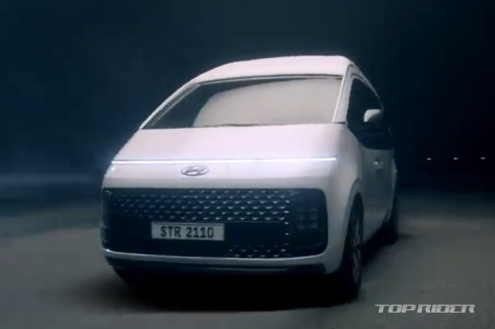 Thiết kế đầu xe của Hyundai Staria Limousine 2021 kh&ocirc;ng c&oacute; g&igrave; kh&aacute;c bản thường