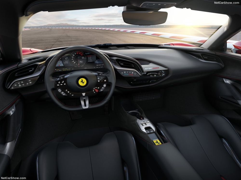Nội thất siêu xe Ferrari SF90 Stradale