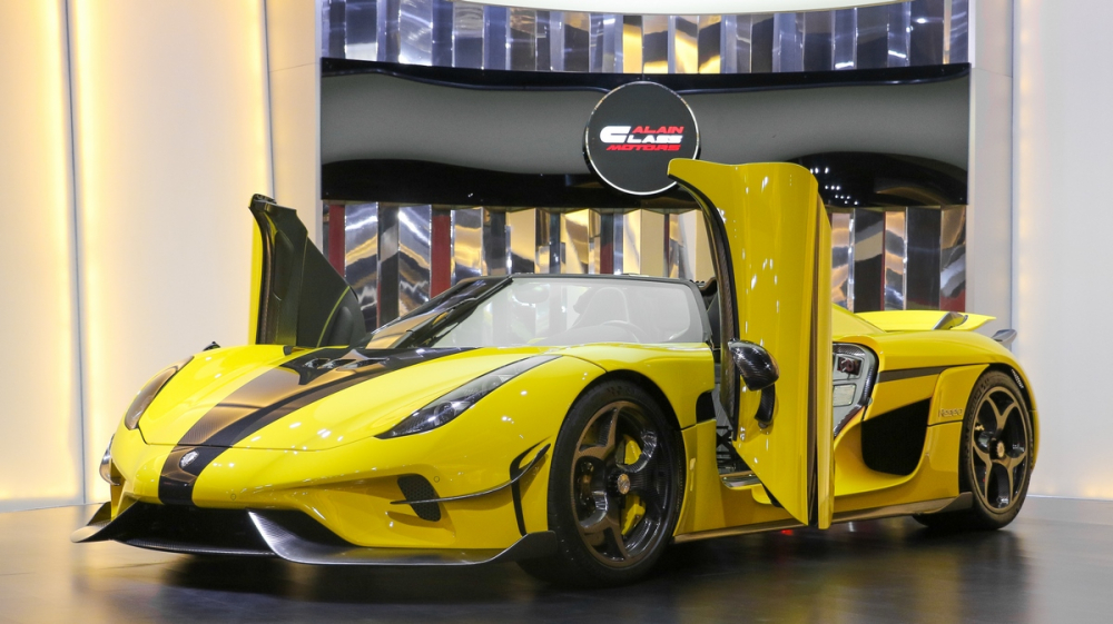 Chiếc xe Koenigsegg Regera n&agrave;y đ&atilde; được đại l&yacute; Al Ain Class Motors b&aacute;n cho c&aacute;c kh&aacute;ch h&agrave;ng