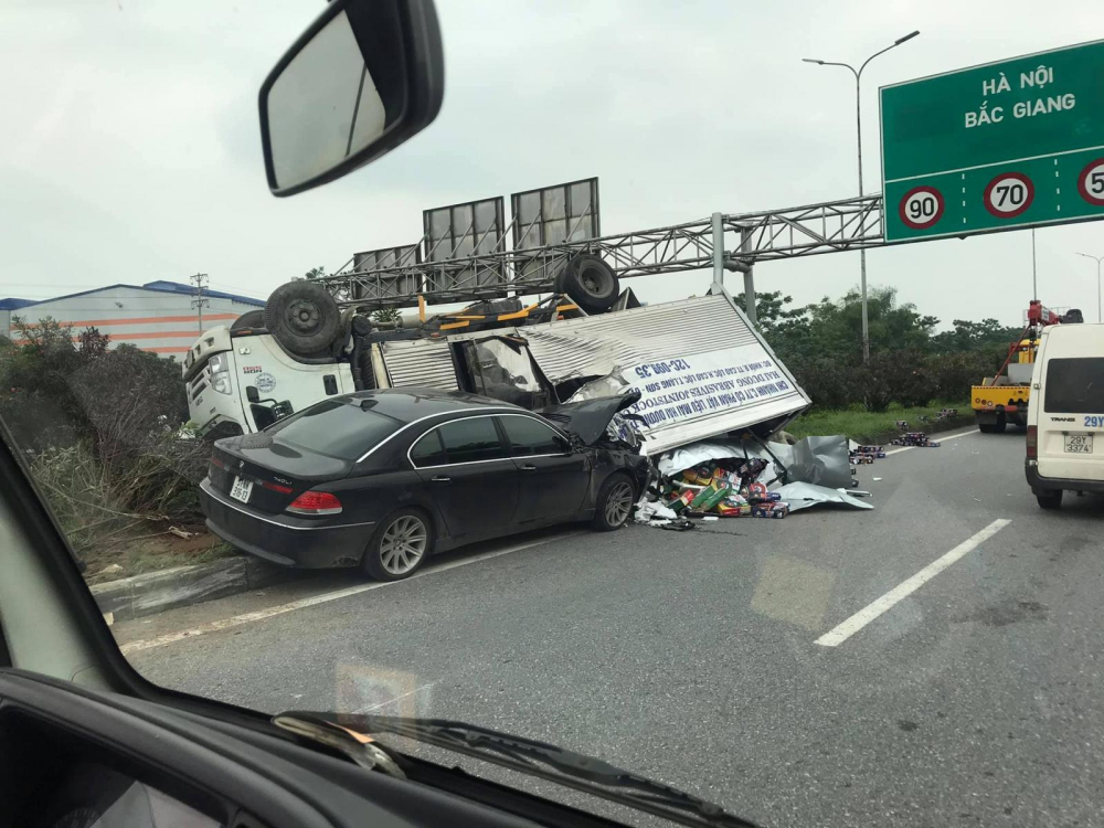 Hiện trường vụ tai nạn