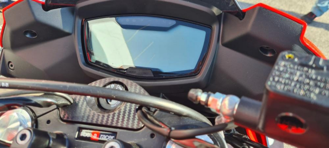 Đồng hồ hiển thị trên Aprilia RS 125 2021
