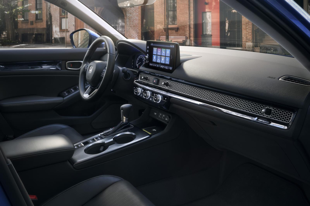 Thiết kế nội thất của Honda Civic 2022