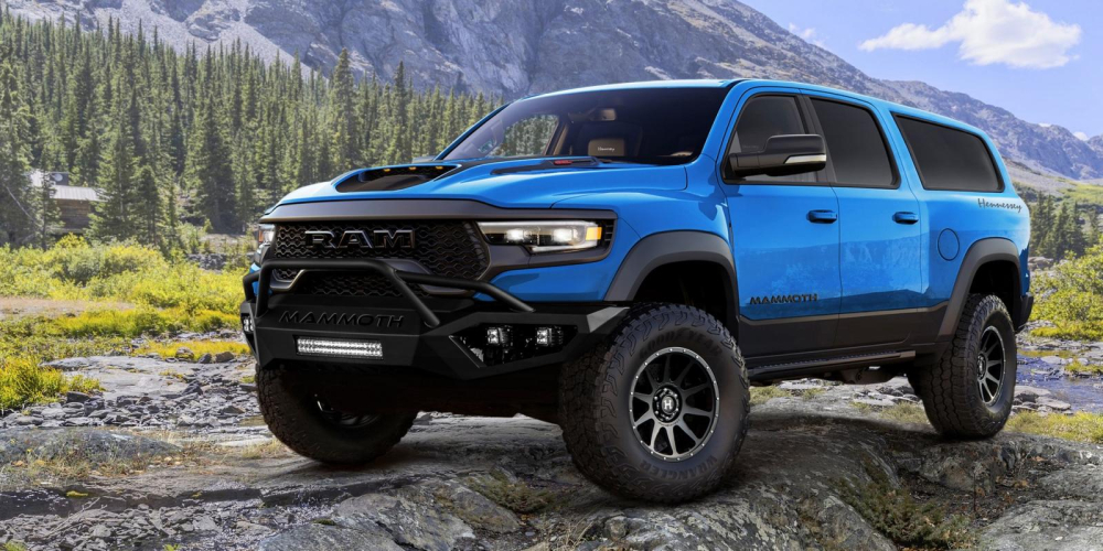SUV Ram 1500 TRX là sản phẩm độ cực độc từ công ty Hennessey