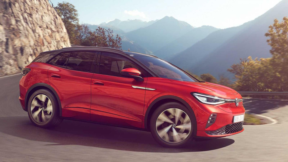 Volkswagen ID.4 GTX 2021 có thiết kế sang trọng hơn bản thường