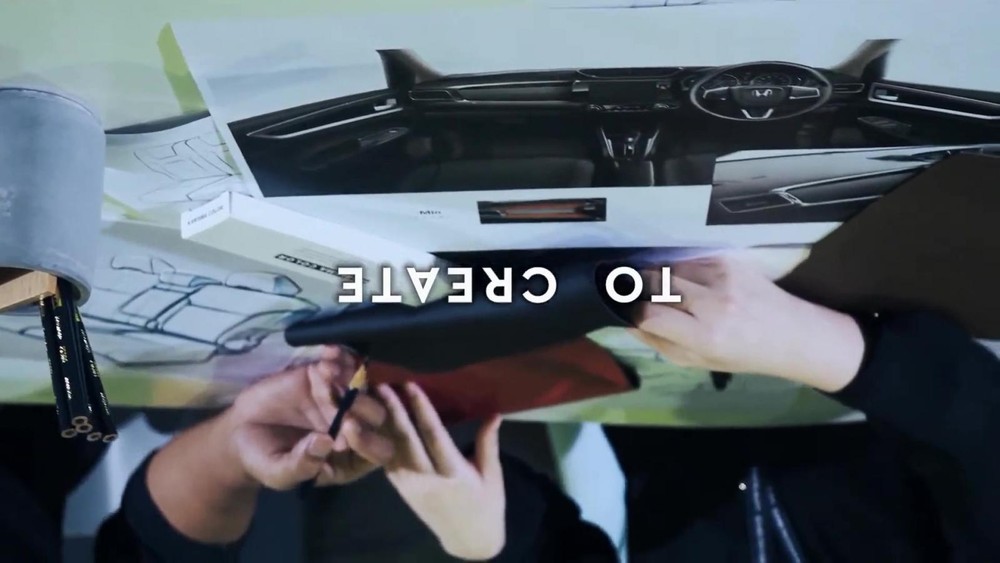 Hình ảnh hé lộ thiết kế nội thất của Honda N7X Hình ảnh hé lộ thiết kế nội thất của Honda N7X