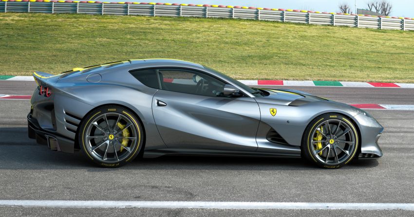 Ferrari 812 Competizione dùng vành 20 inch
