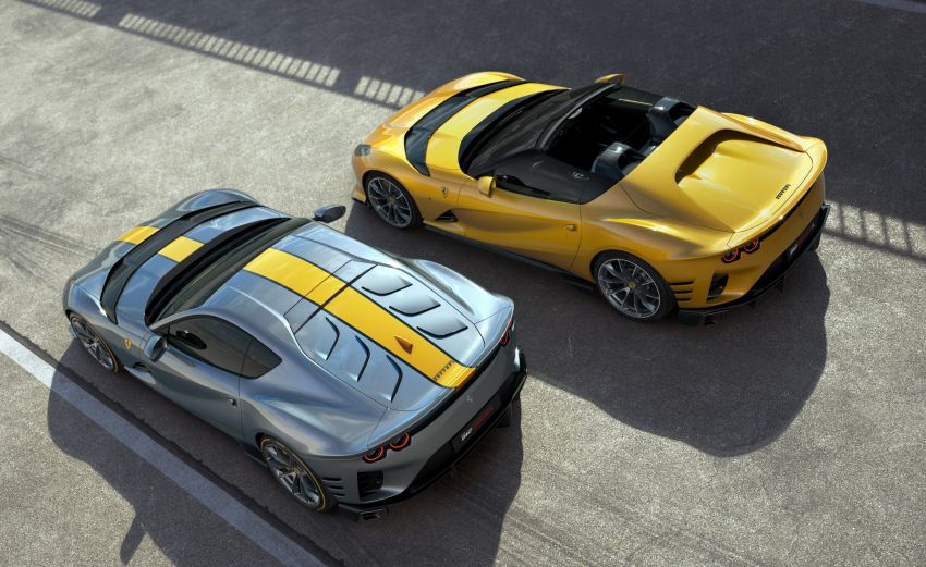 Ferrari 812 Competizione có cả phiên bản coupe và mui trần Aperta