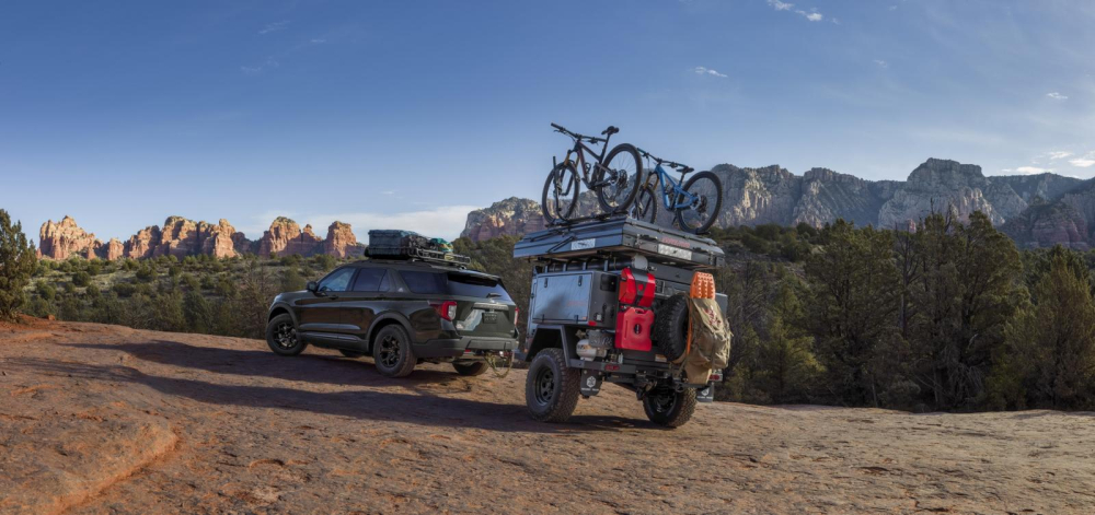 Ford Explorer Timberline 2021 có sức kéo 2,4 tấn
