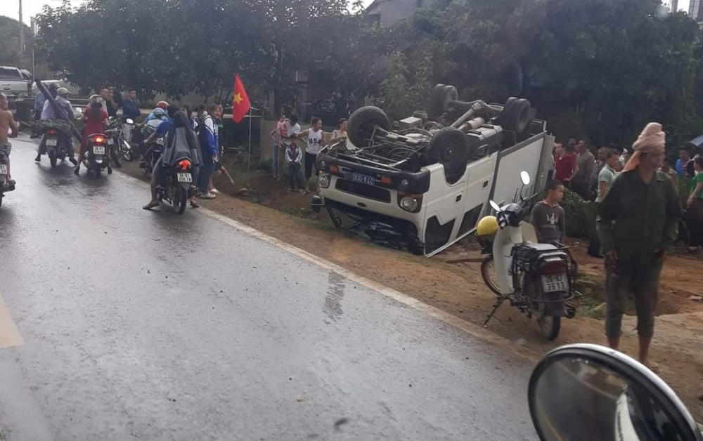 Vụ tai nạn khiến 2 người bị thương