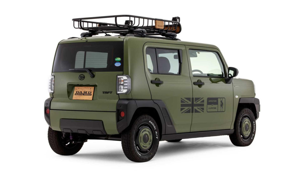 Phía sau của Daihatsu Taft Little D