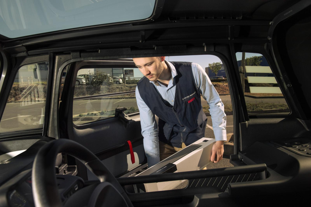 Citroen My Ami Cargo phù hợp với những nhà cung cấp dịch vụ giao hàng tận nơi