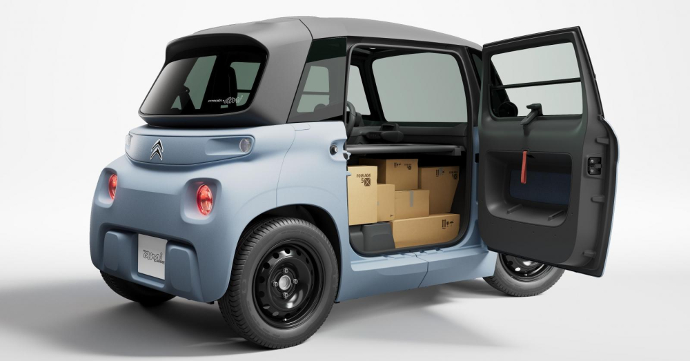 Citroen My Ami Cargo có nội thất rộng bất ngờ