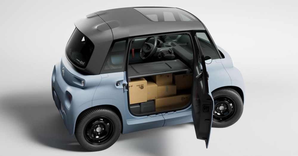 Citroen My Ami Cargo chỉ có 1 ghế lái