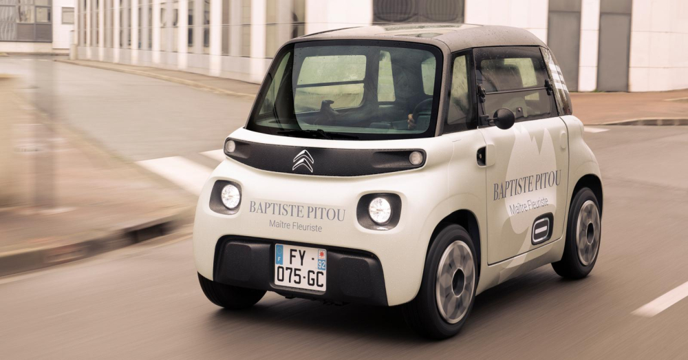 Citroen My Ami Cargo là xe chạy hoàn toàn bằng điện