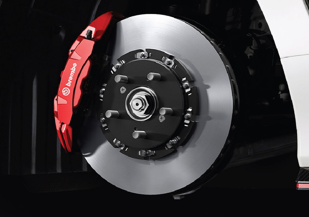 Honda Civic Type R 2021 c&oacute; r&ocirc;-to phanh mới