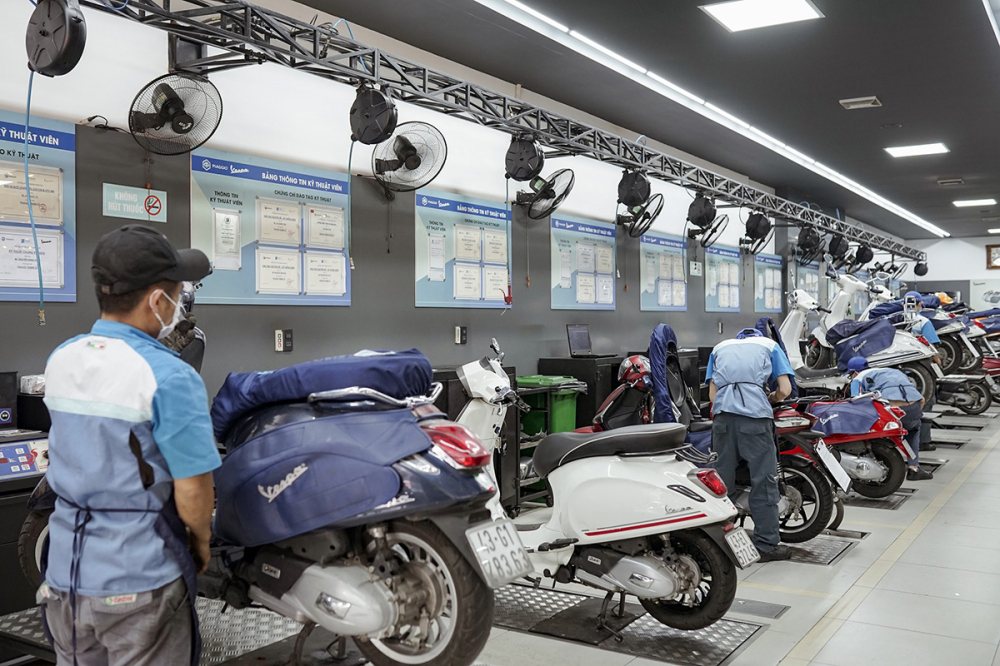 Piaggio Medley và Piaggio Liberty được nâng thời gian bảo hành lên tới 5 năm.