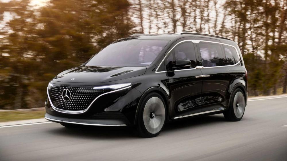 Mercedes-Benz EQT nhìn trực diện