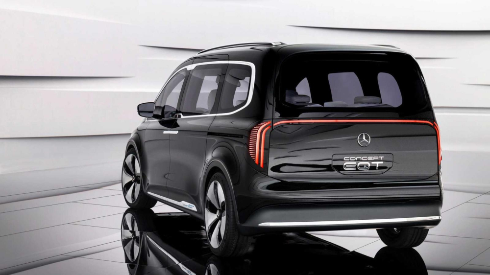 Thiết kế đằng sau của Mercedes-Benz EQT