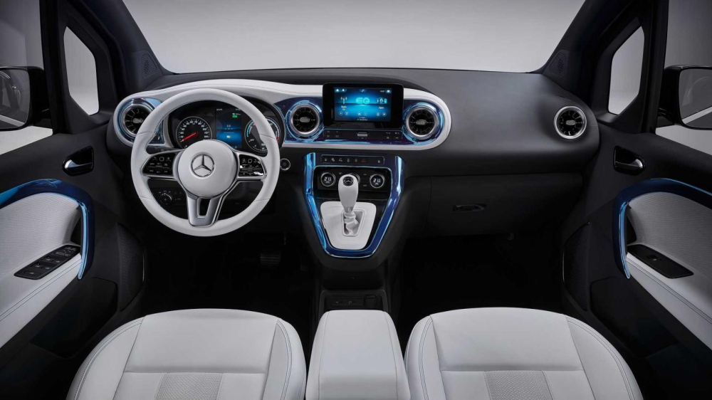Khoang lái của Mercedes-Benz EQT