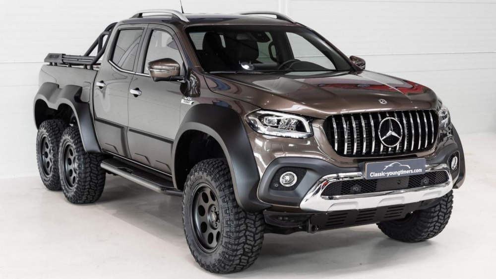 Ph&iacute;a trước của Mercedes X-Class 6x6