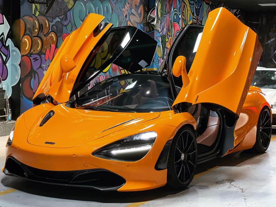 Chiếc siêu xe McLaren 720S này đã được độ mâm HRE Chiếc siêu xe McLaren 720S này đã được độ mâm HRE