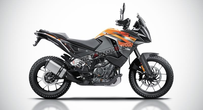Mẫu xe được dự đoán là KTM 490 Adventure