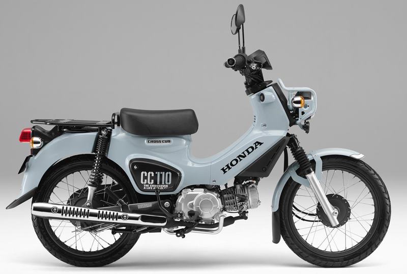 Phi&ecirc;n bản đặc biệt m&agrave;u Puco Blue tr&ecirc;n Honda Cross Cub 110 2021