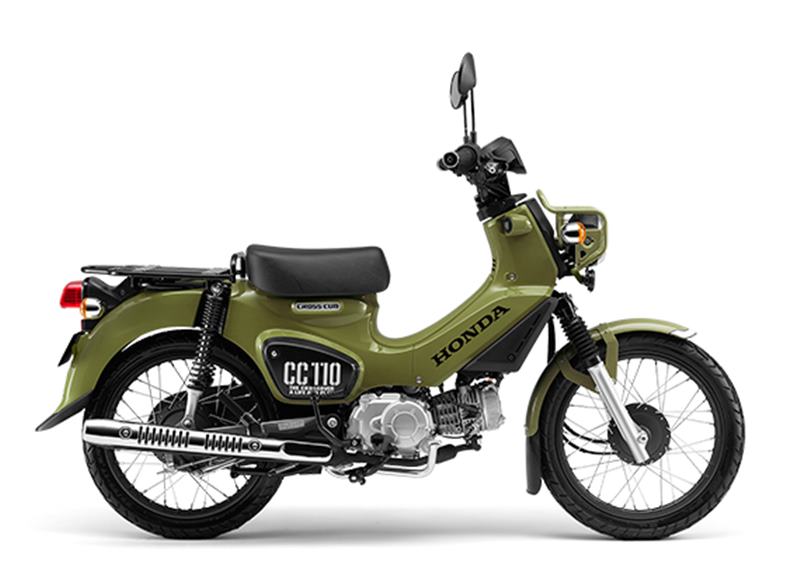 M&agrave;u xanh bộ đội tr&ecirc;n Honda CC110 2021