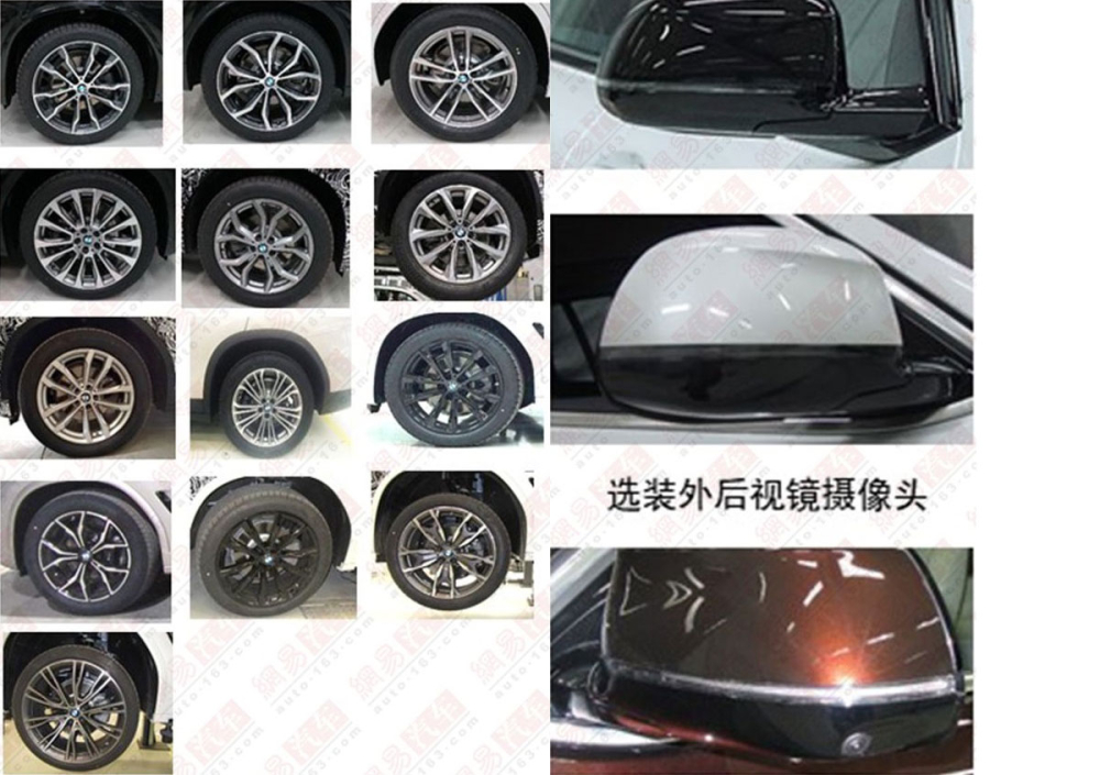 13 loại v&agrave;nh la-zăng v&agrave; 3 ốp gương ngoại thất của BMW X3 2022
