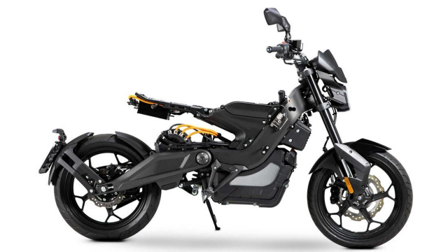 Thiết kế khung càng hết sức hiện đại của mẫu xe điện