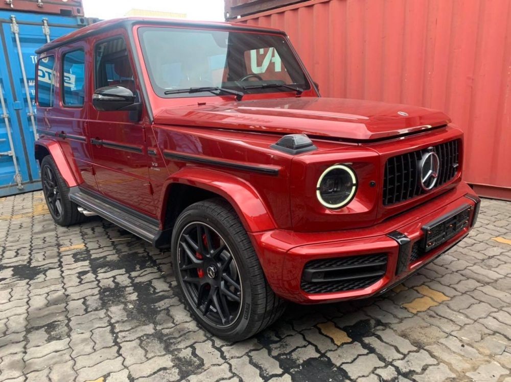 Đ&acirc;y l&agrave; chiếc xe Mercedes-AMG G63 hiếm hoi tại Việt Nam sở hữu m&agrave;u đỏ