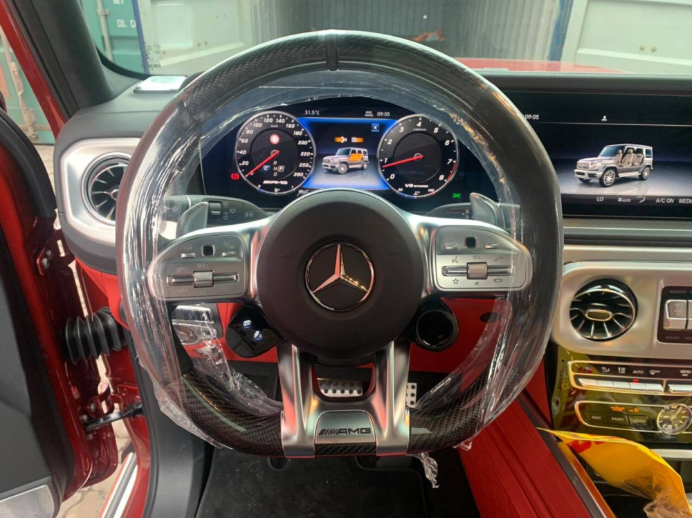 V&ocirc;-lăng xe Mercedes-AMG G63 n&agrave;y c&oacute; ốp carbon