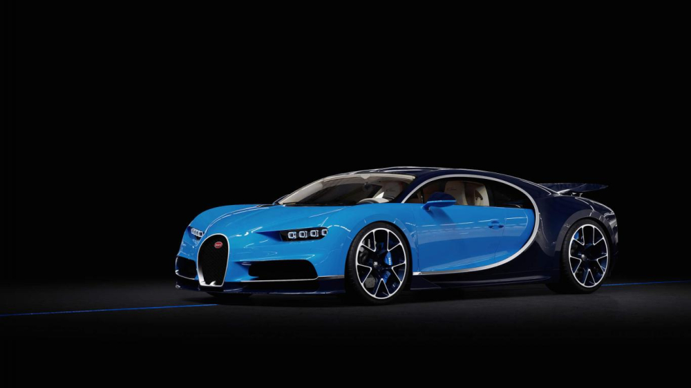 Đ&acirc;y l&agrave; m&agrave;u sơn ti&ecirc;u chuẩn của Bugatti Chiron