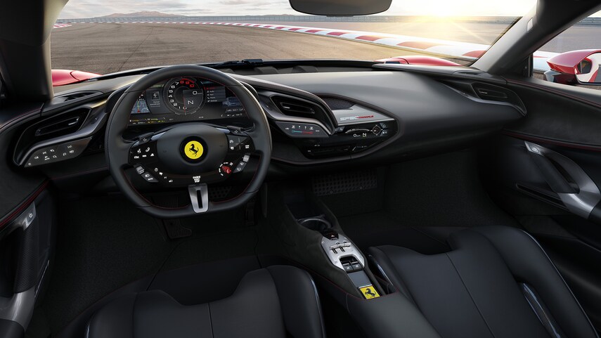 Nội thất siêu xe Ferrari SF90 Stradale