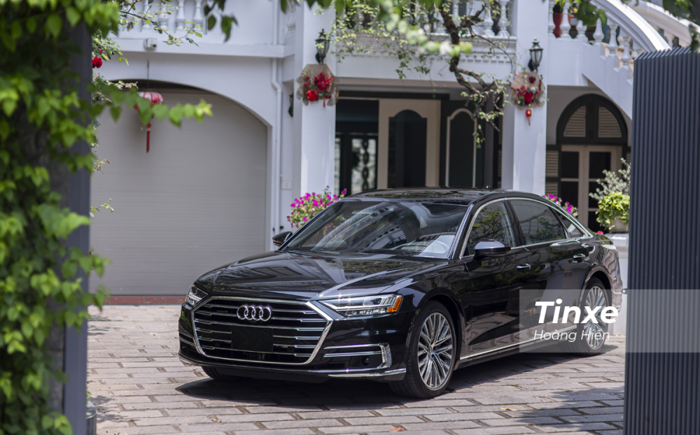 Audi A8L 2021 đầu ti&ecirc;n tại Việt Nam được nhập khẩu tư nh&acirc;n.