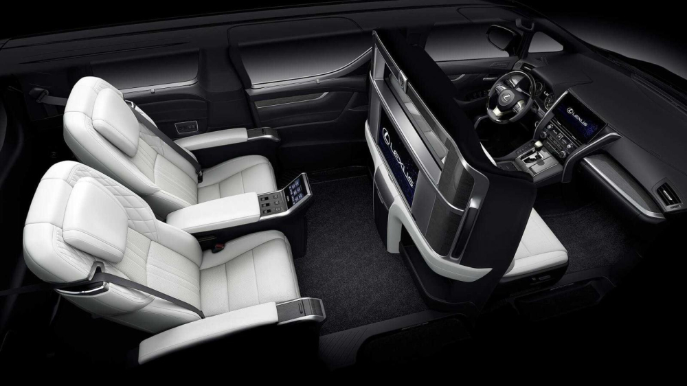 Cấu h&igrave;nh 4 chỗ của Lexus LM 350 2021.