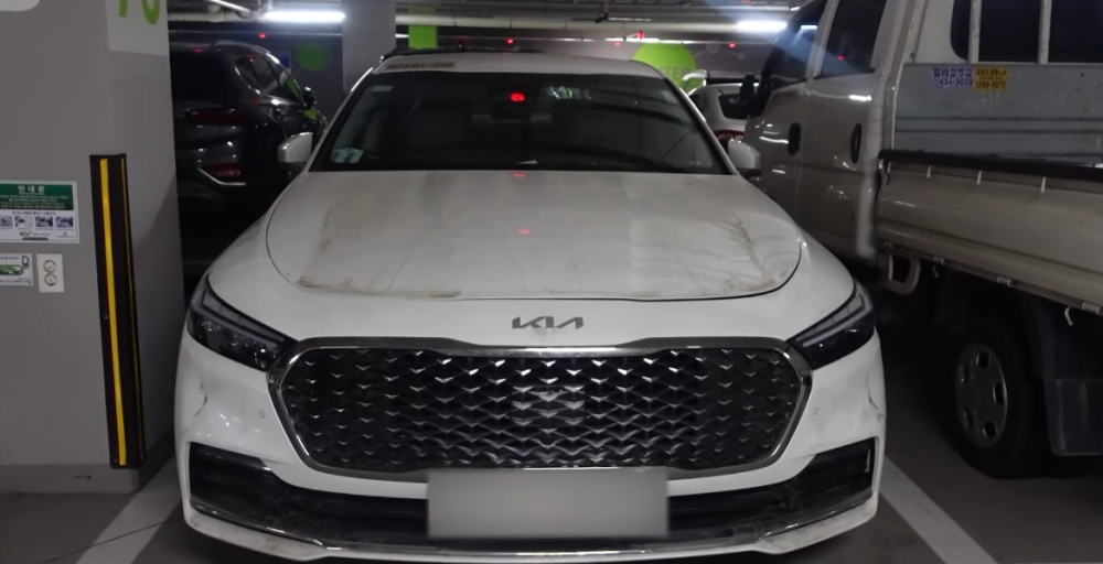 Kia K9 2021 có lưới tản nhiệt mũi hổ cỡ lớn Kia K9 2021 có lưới tản nhiệt mũi hổ cỡ lớn