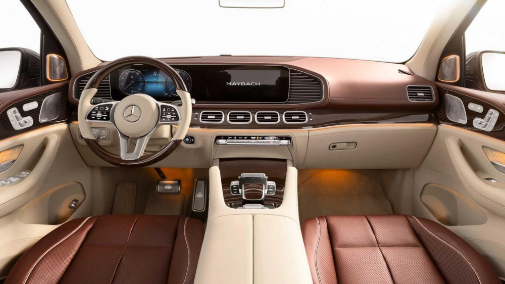 Khoang l&aacute;i của Mercedes-Maybach GLS 2021