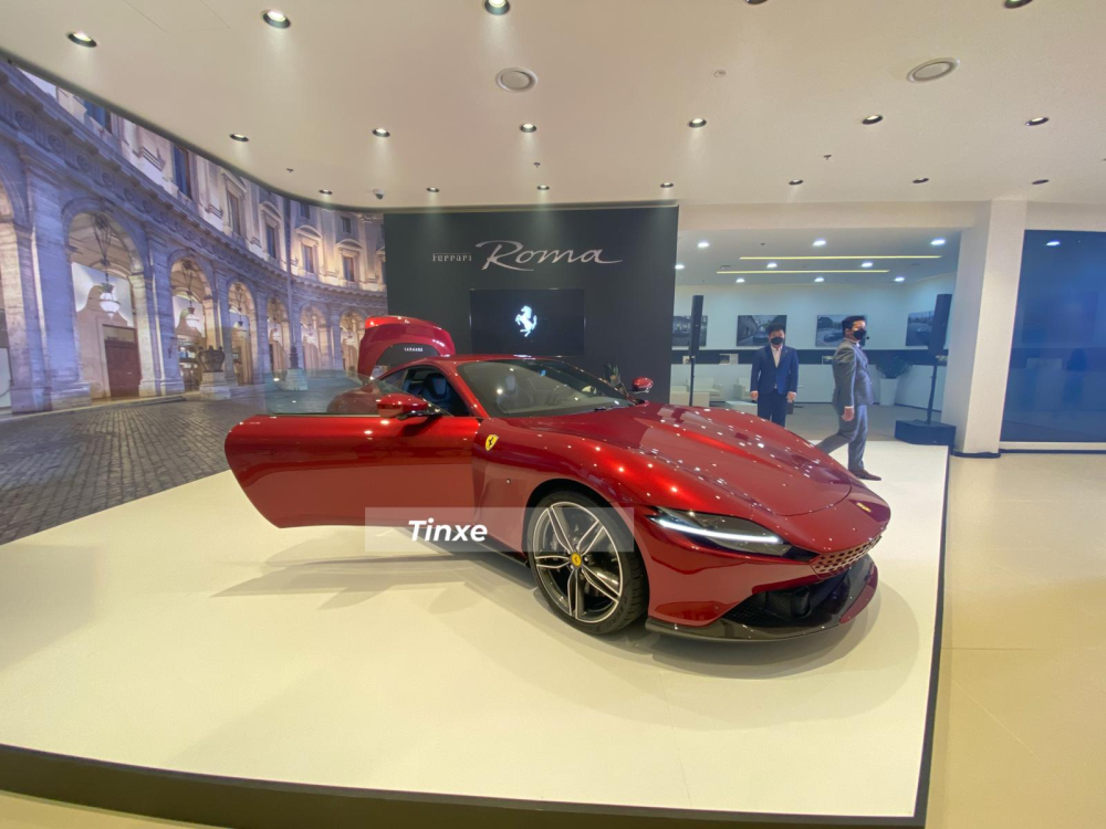 Chiếc siêu xe Ferrari Roma này được nhập khẩu theo diện tạm nhập tái xuất Chiếc siêu xe Ferrari Roma này được nhập khẩu theo diện tạm nhập tái xuất