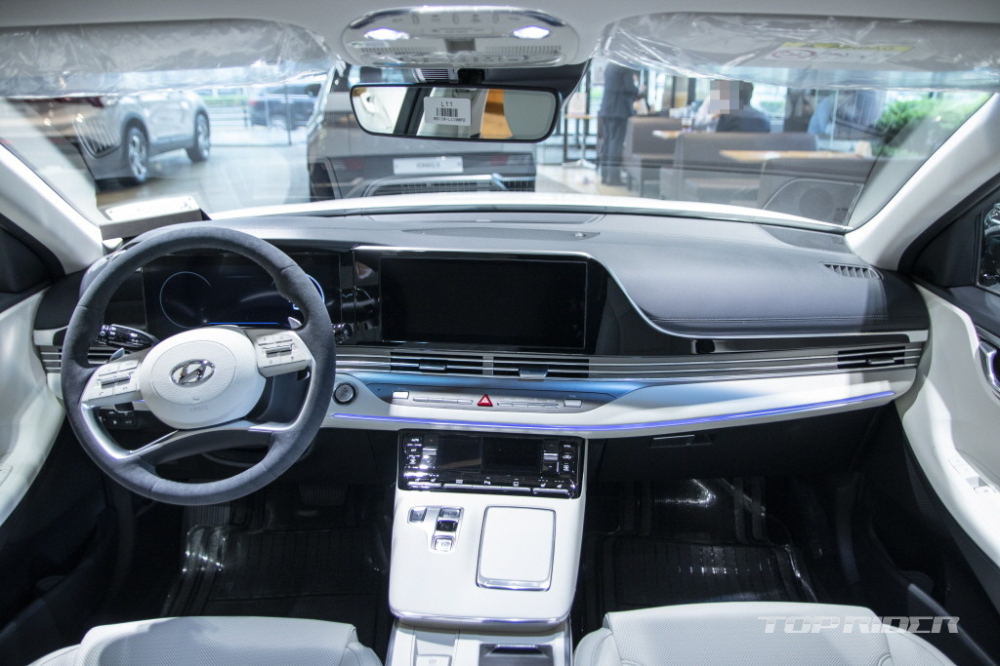 Nội thất bên trong Hyundai Grandeur Le Blanc 2021 Nội thất bên trong Hyundai Grandeur Le Blanc 2021