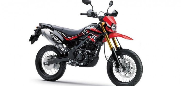 Kawasaki D-tracker 150 màu đỏ mới 2021 Kawasaki D-tracker 150 màu đỏ mới 2021