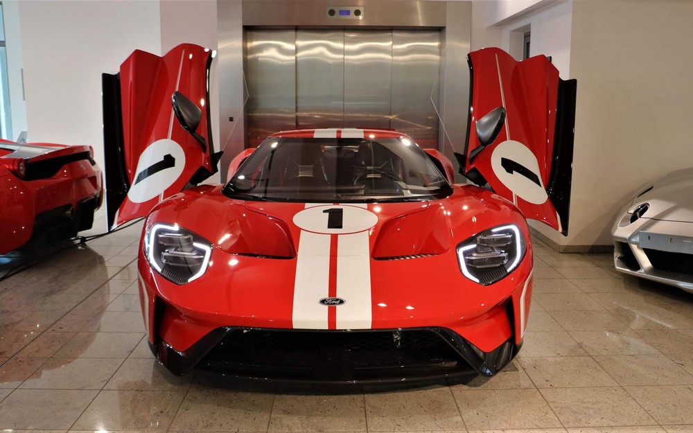 C&ograve;n đ&acirc;y l&agrave; diện mạo của si&ecirc;u xe Ford GT '67 Heritage Edition