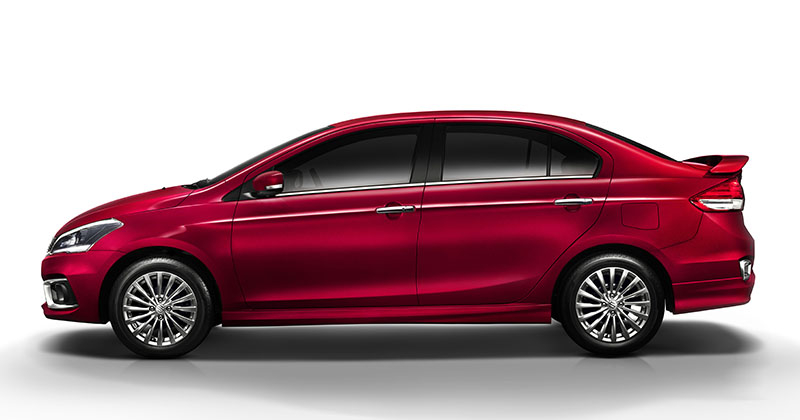 Suzuki Ciaz 2021 tại Thái Lan dùng vành 16 inch