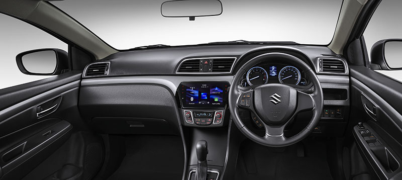 Nội thất của Suzuki Ciaz 2021 tại Thái Lan